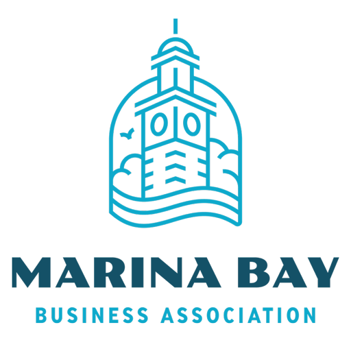 marina bay business association logo mbba
