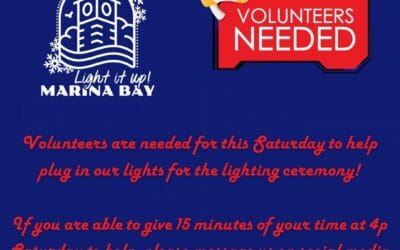 We could use your help! Do you have 15 minutes on Saturday to lend a hand with our lighting ceremony? If so, message us here or email mbbaquincy@gmail.com Thank you!